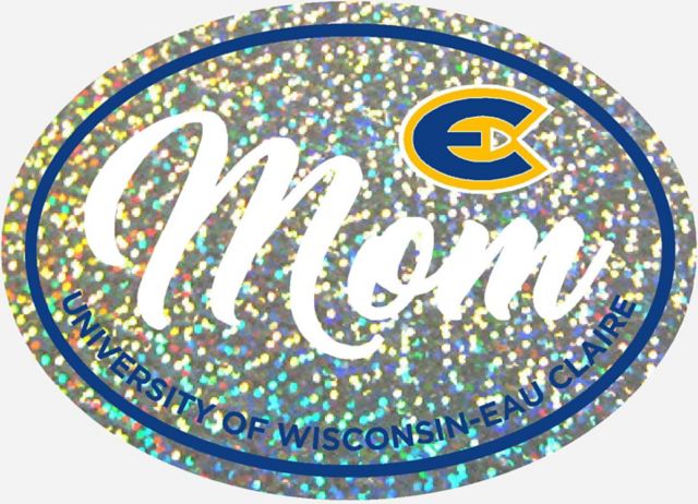 University of Wisconsin Eau Claire Mom Hologram Decal