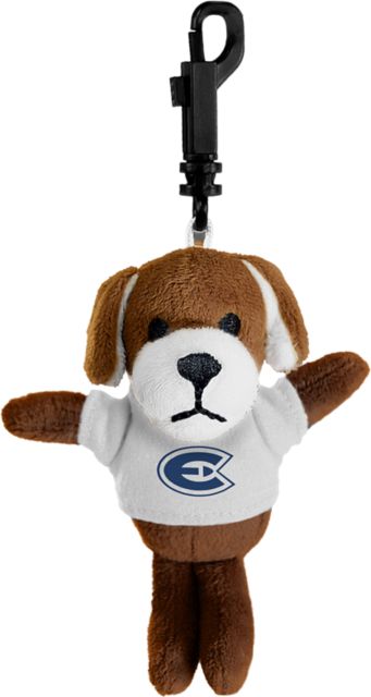 University of Wisconsin Eau Claire Blugolds Plush Keychain with Tee
