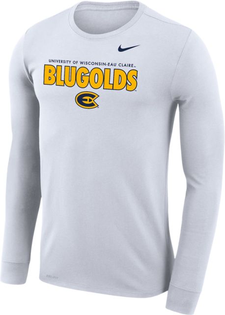 University of Wisconsin Eau Claire Blugolds Dri-Fit Legend Long Sleeve Tee
