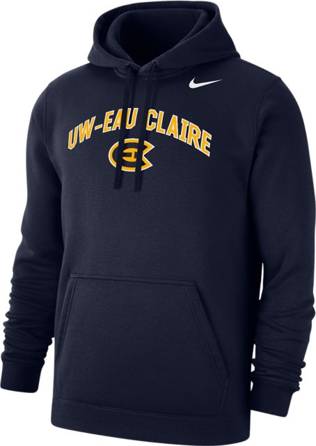 University of Wisconsin Eau Claire Blugolds Hooded Pullover Fleece Sweatshirt