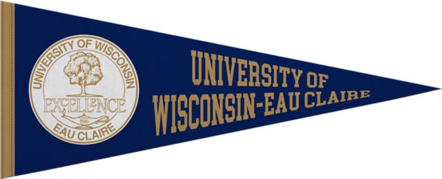 University of Wisconsin Eau Claire 12x30 Pennant