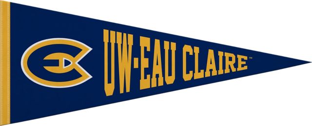 University of Wisconsin Eau Claire 12x30 Pennant