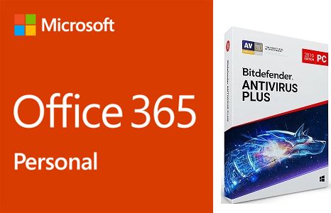 Microsoft Office 365 Personal wih Antivirus 1 Year Software Download -  Windows:College Of Alameda