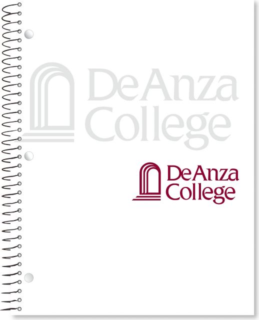De Anza College Mountain Lions Notebook 70-Sheet
