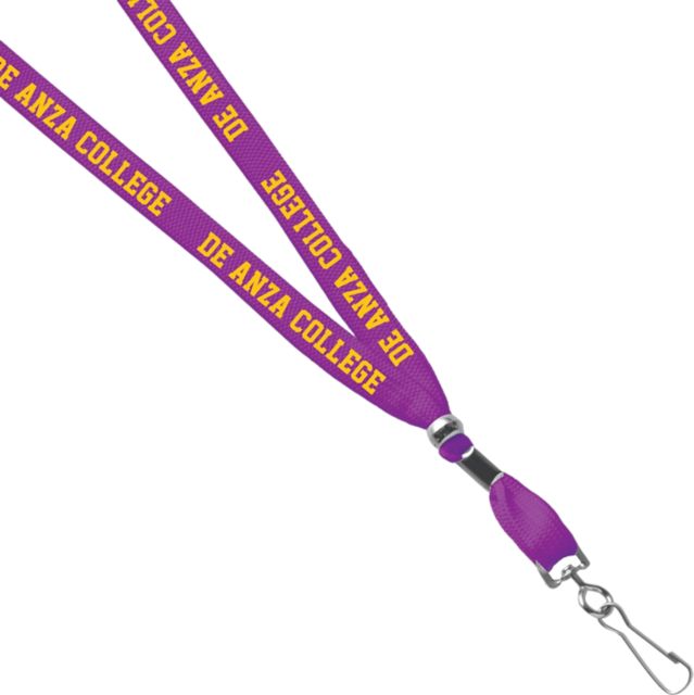 De Anza College 3-8'' J Hook Lanyard