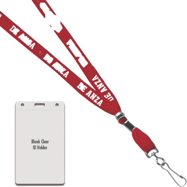De Anza College Card Dispenser Lanyard
