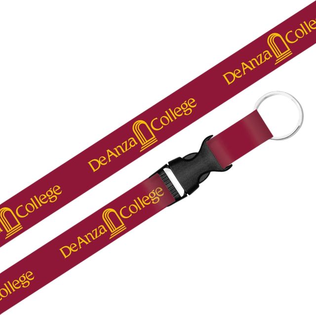 De Anza College Lanyard with Buckle