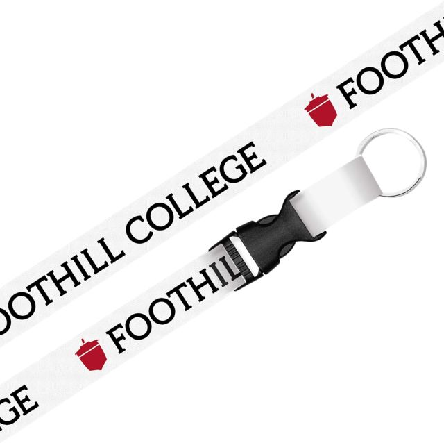 Foothill College Lanyard with Buckle