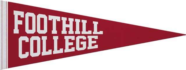 Foothill College 9x24 Pennant