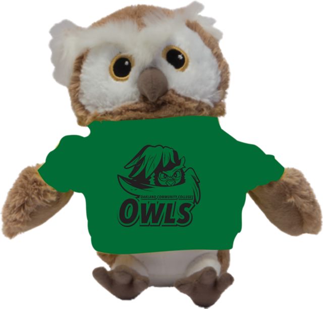 Oakland Community College 9'' Plush Owl