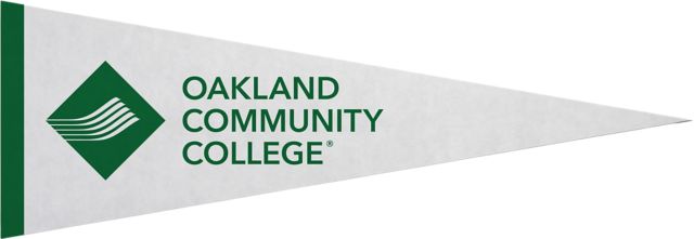 Oakland Community College 5x15 Pennant