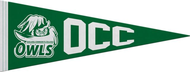 Oakland Community College 9"X24" Full Color Pennant