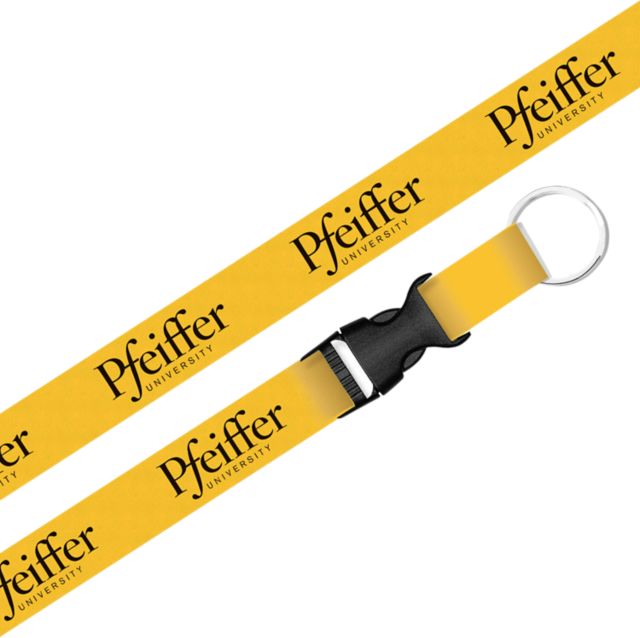 Pfeiffer University Lanyard with Buckle