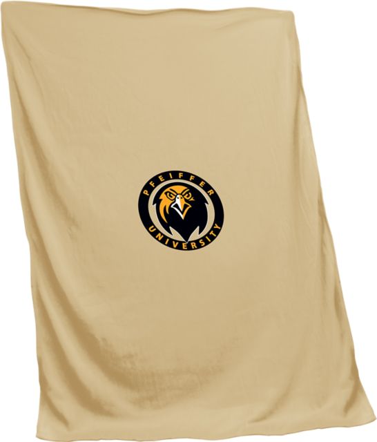 Pfeiffer University Falcons 84 x 54 Sweatshirt Blanket