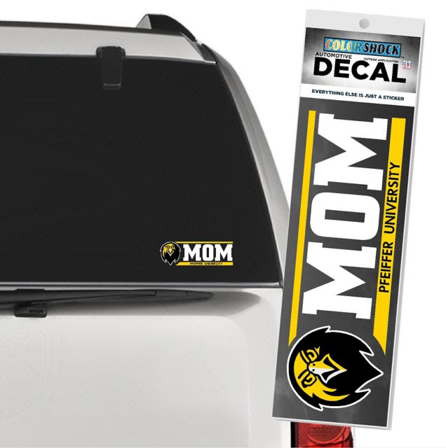 Pfeiffer University Falcons Mom Decal