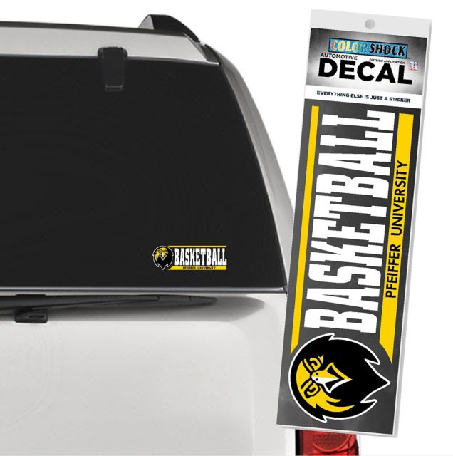 Pfeiffer University Falcons Basketball Decal