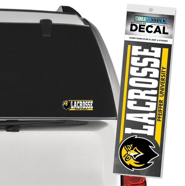 Pfeiffer University Falcons Lacrosse Decal