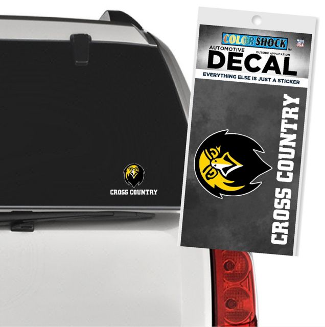 Pfeiffer University Falcons Cross Country Decal