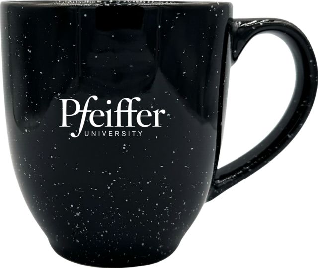 Pfeiffer University 16 oz. Laser Engraved Bistro Mug