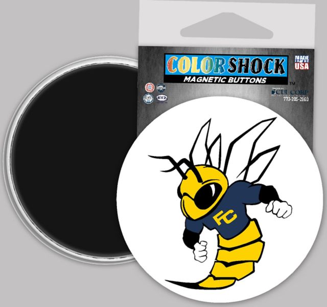 Fullerton College Hornets 3" Button Magnet