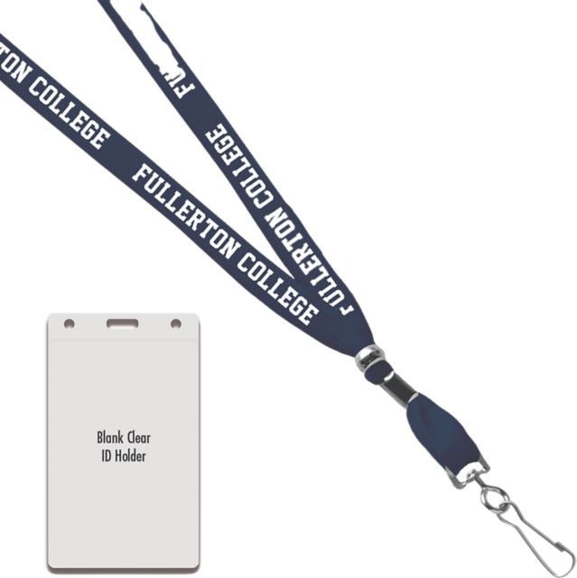 Fullerton College Card Dispenser Lanyard