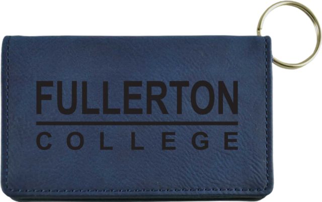 Fullerton College Leather ID Holder