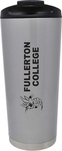 Fullerton College Hornets 16 oz. Vacuum Tumbler