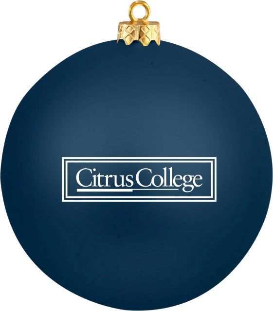 Citrus College Shatterproof Round Ornament