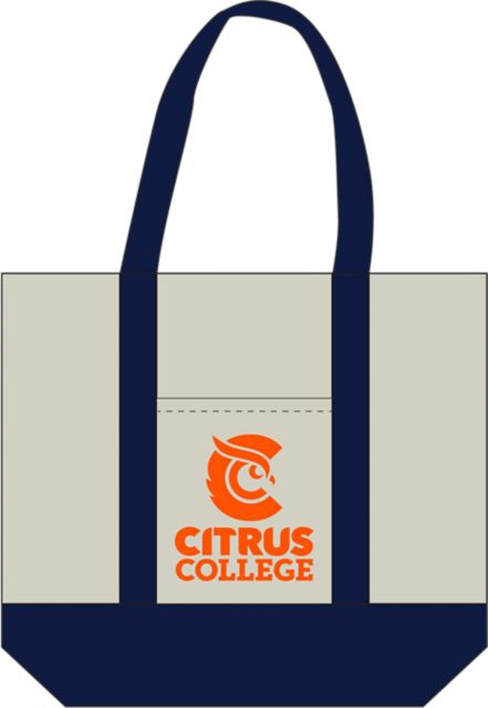 Citrus College Mini Cotton Tote Bag