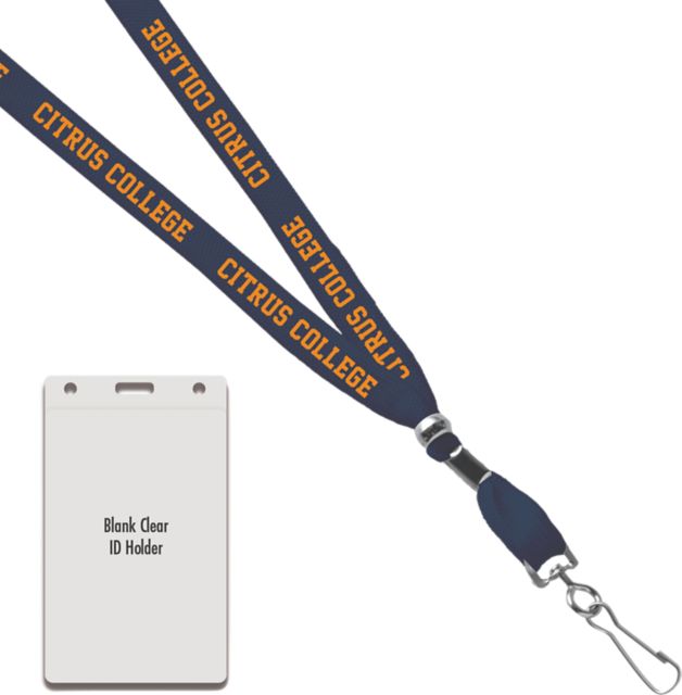 Citrus College Card Dispenser Lanyard