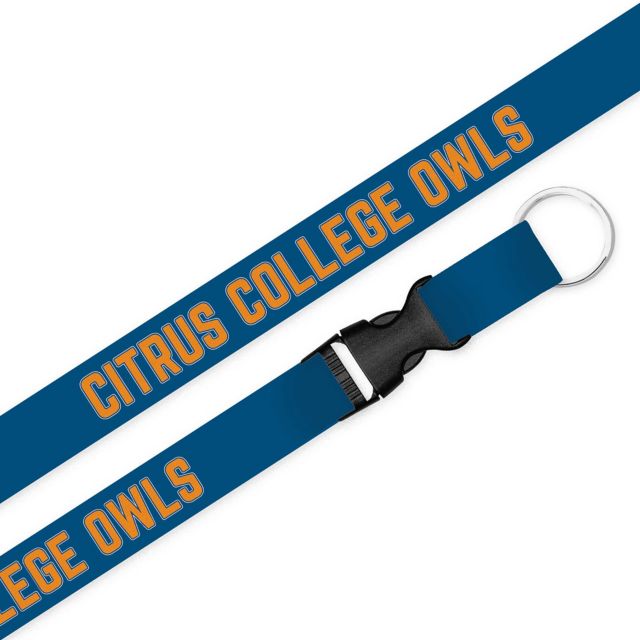 Citrus College Owls Lanyard with Buckle
