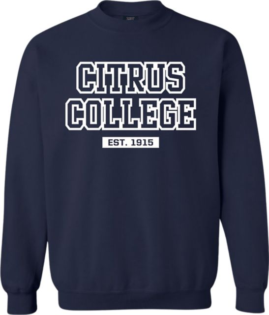 Citrus College Owls Fleece Crewneck