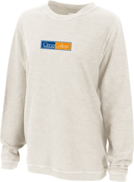 Citrus College Women's Corduroy Crewneck Sweatshirt