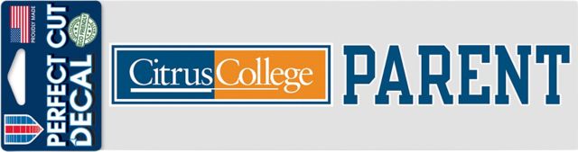 Citrus College 3x10 Parent Decal