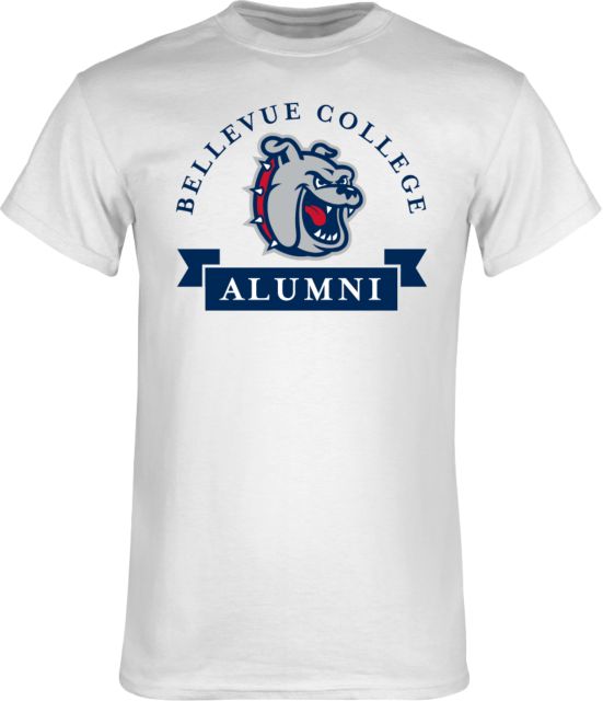 Bellevue College Bellevue T Shirt Bellevue College Alumni Arched - ONLINE ONLY