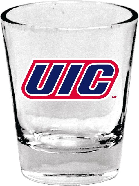University of Illinois Chicago 1.5 oz. Collector's Glass