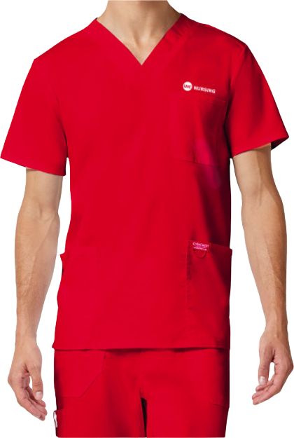University of Illinois Chicago UIC Nursing  Scrub Top