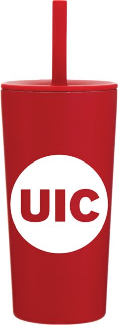 University of Illinois Chicago 20 oz. Gatlinburg Tumbler with Straw