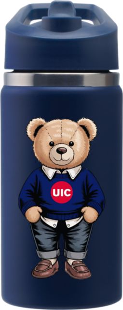 University of Illinois Chicago 14 oz. Sipper Bottle