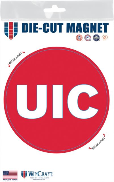 University of Illinois Chicago 3x5 Magnet