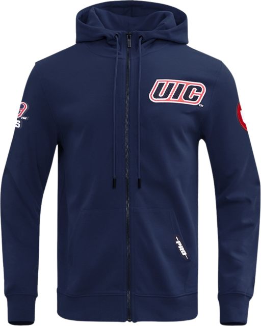 University of Illinois Chicago Full Zip Hooded Sweatshirt