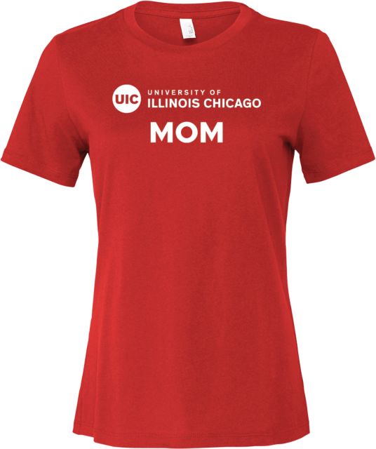 University of Illinois Chicago Mom Short Sleeve T-Shirt