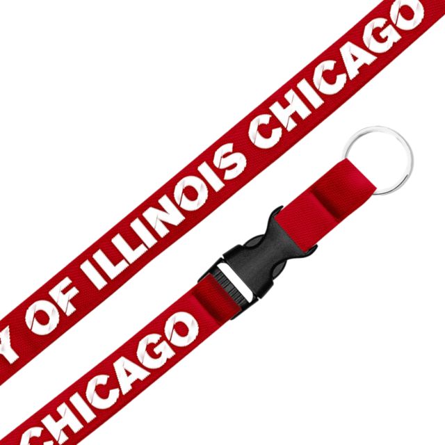 University of Illinois Chicago .75" Lanyard