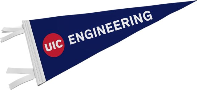 University of Illinois Chicago 12"x30" Pennant
