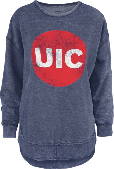 University of Illinois Chicago Women's Fleece Poncho