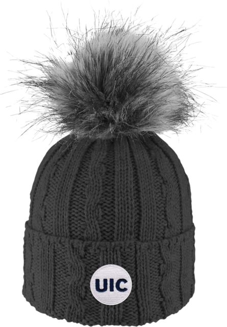 University of Illinois Chicago Women's Pom Beanie