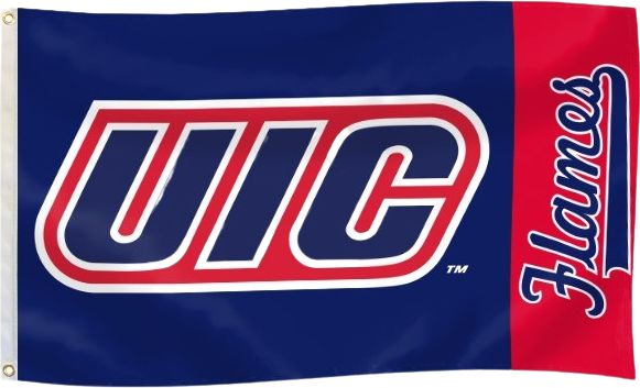 University of Illinois Chicago 3' x 5' Durawave Flag