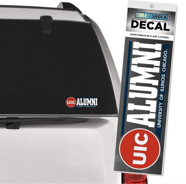 University of Illinois Chicago Alumni Decal