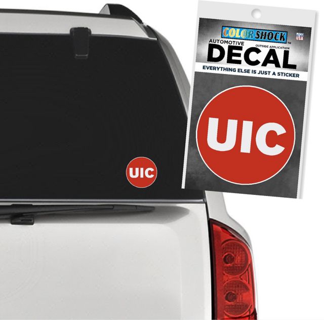 University of Illinois Chicago Primary Decal