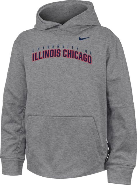 University of Illinois Chicago Youth Therma Hooded Sweatshirt